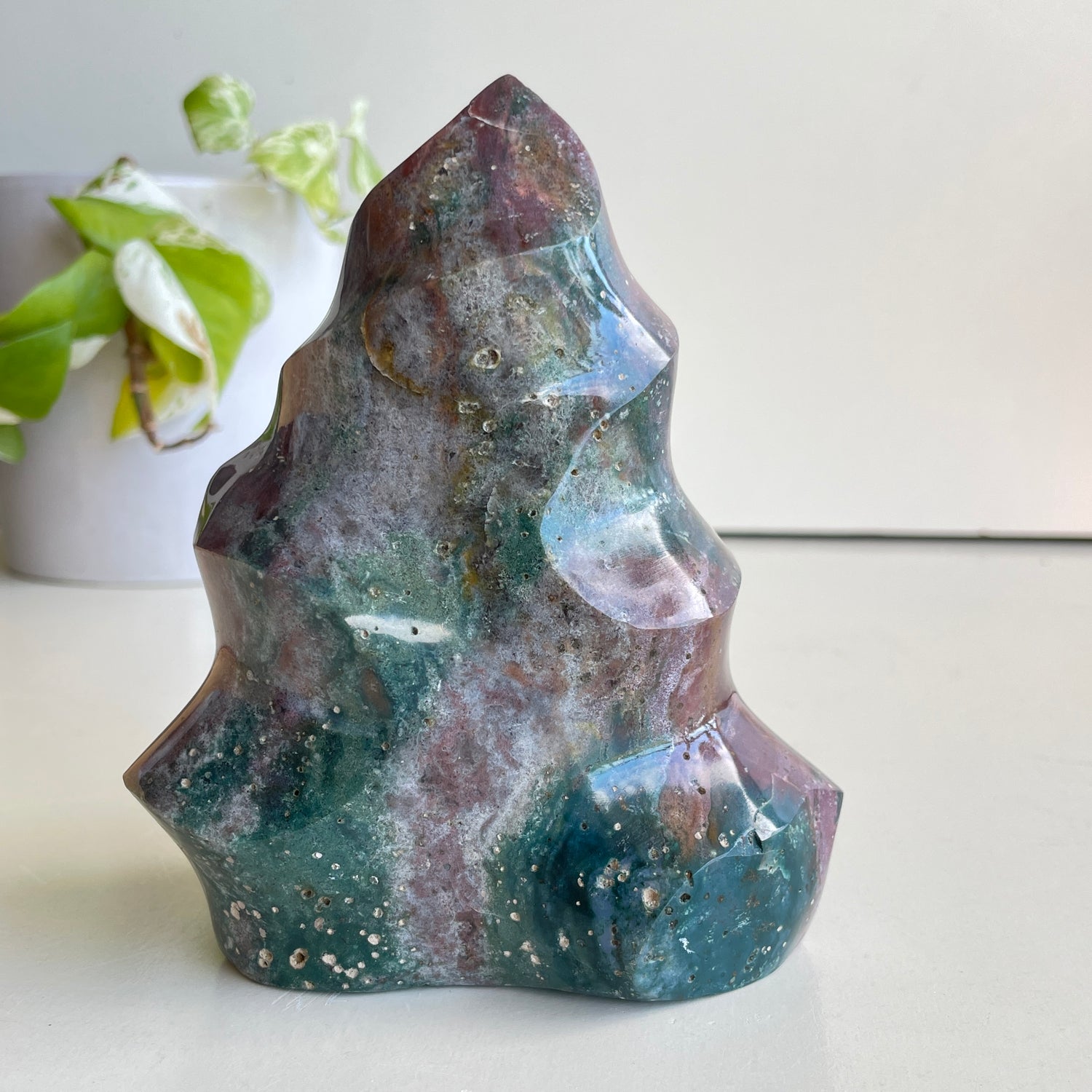 Ocean Jasper Flame 13.1cm