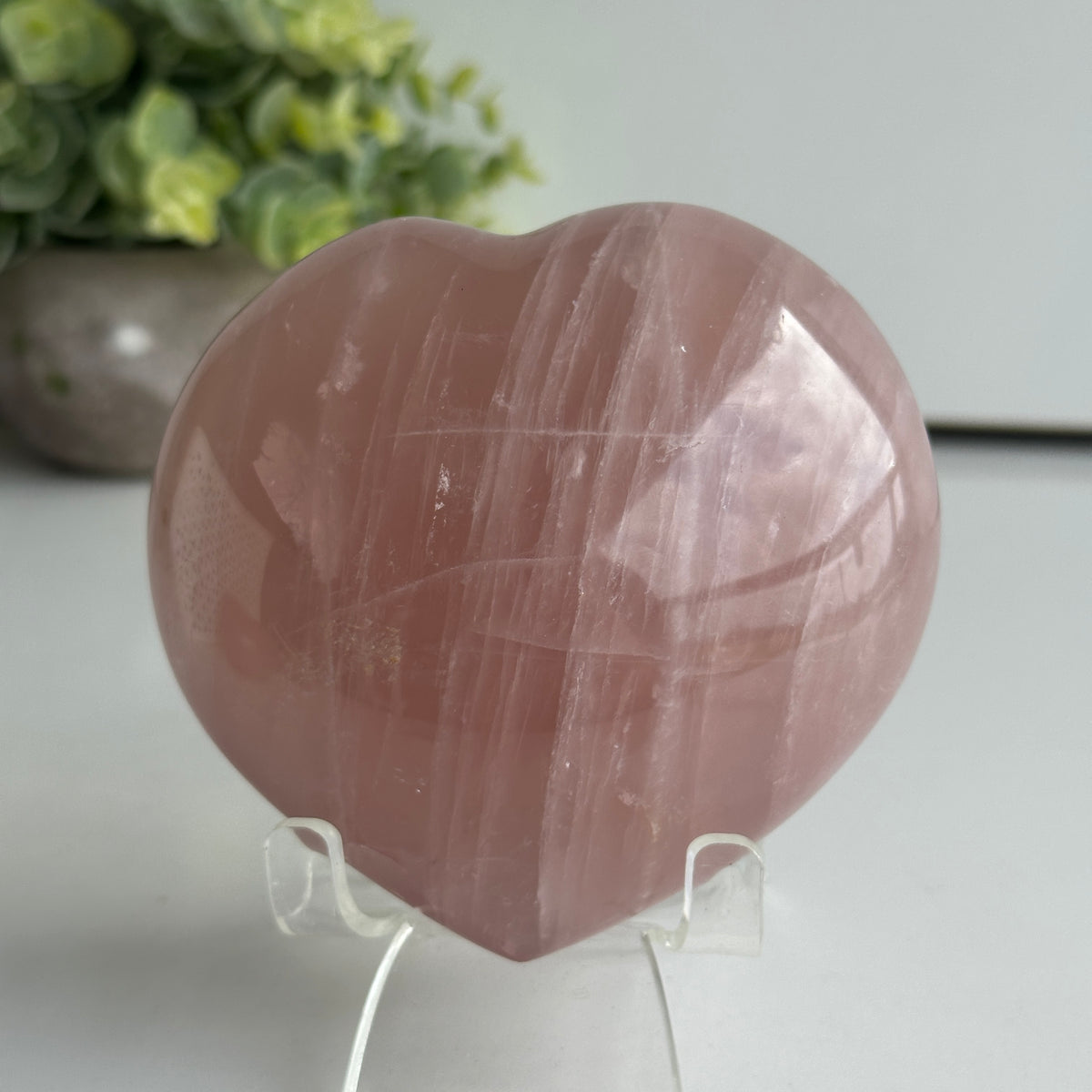 Rose Quartz Heart 10cm