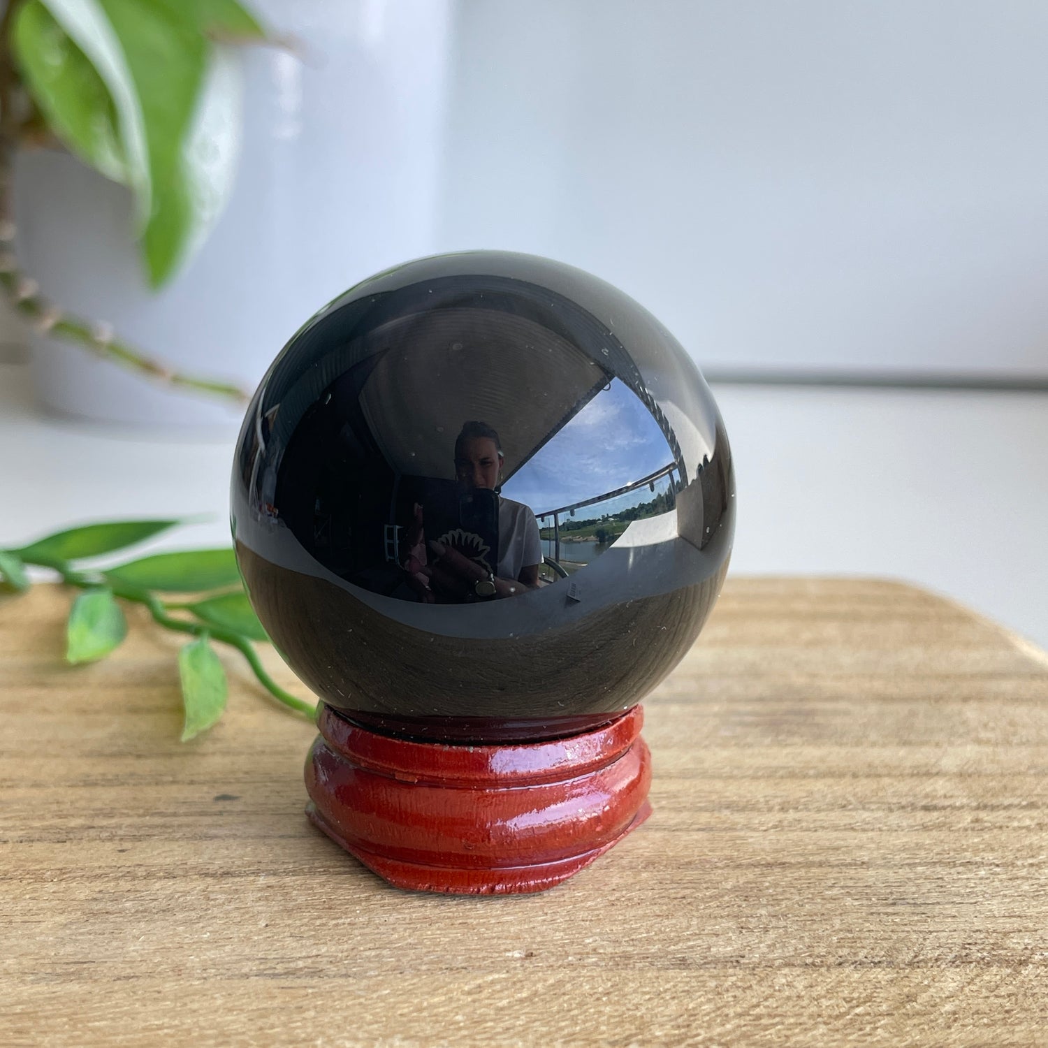 Rainbow Obsidian Sphere 4.2cm