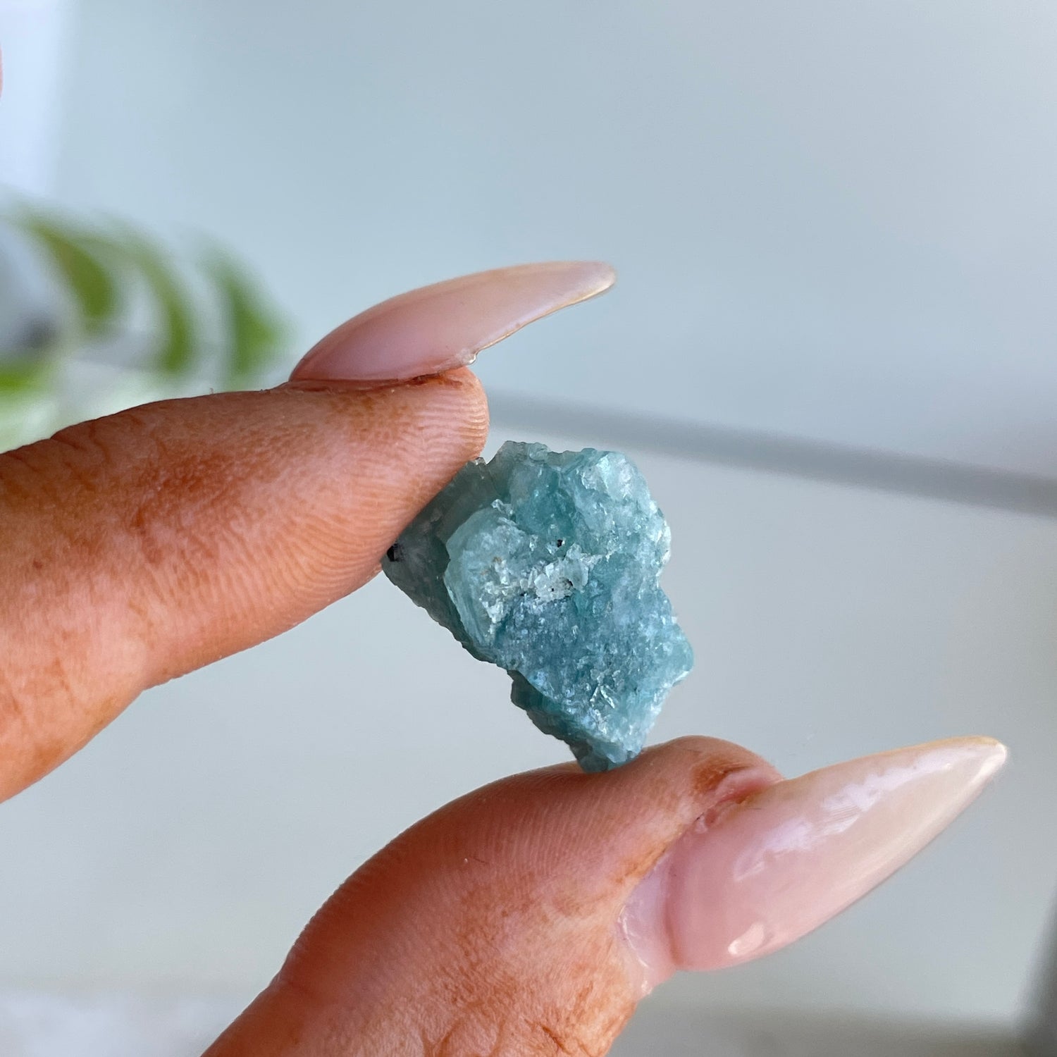 Blue Tourmaline Cluster 2.65g