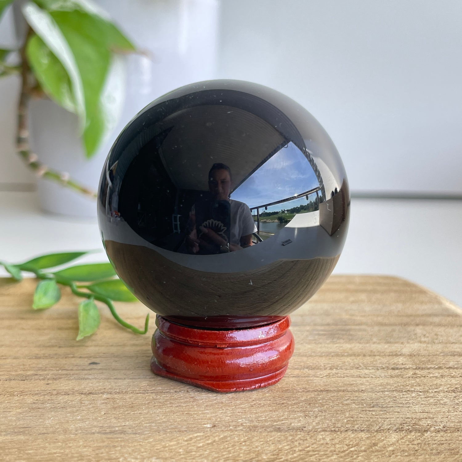 Rainbow Obsidian Sphere 5.1cm