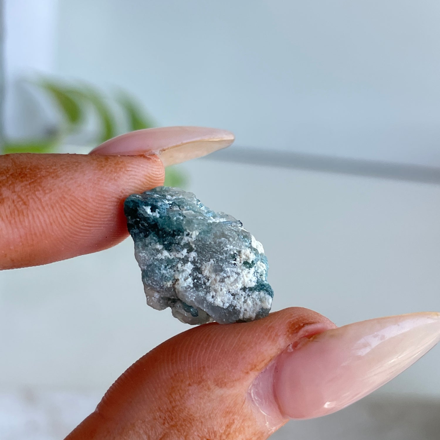 Blue Tourmaline Cluster 2.85g