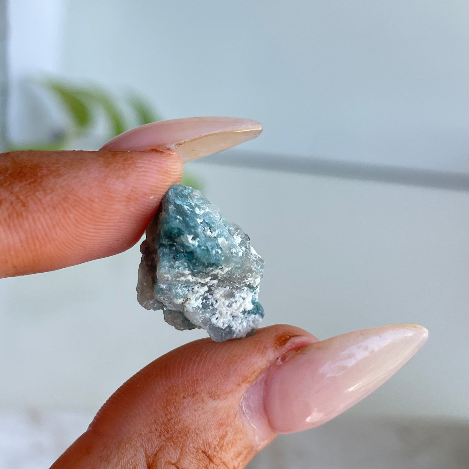 Blue Tourmaline Cluster 2.85g