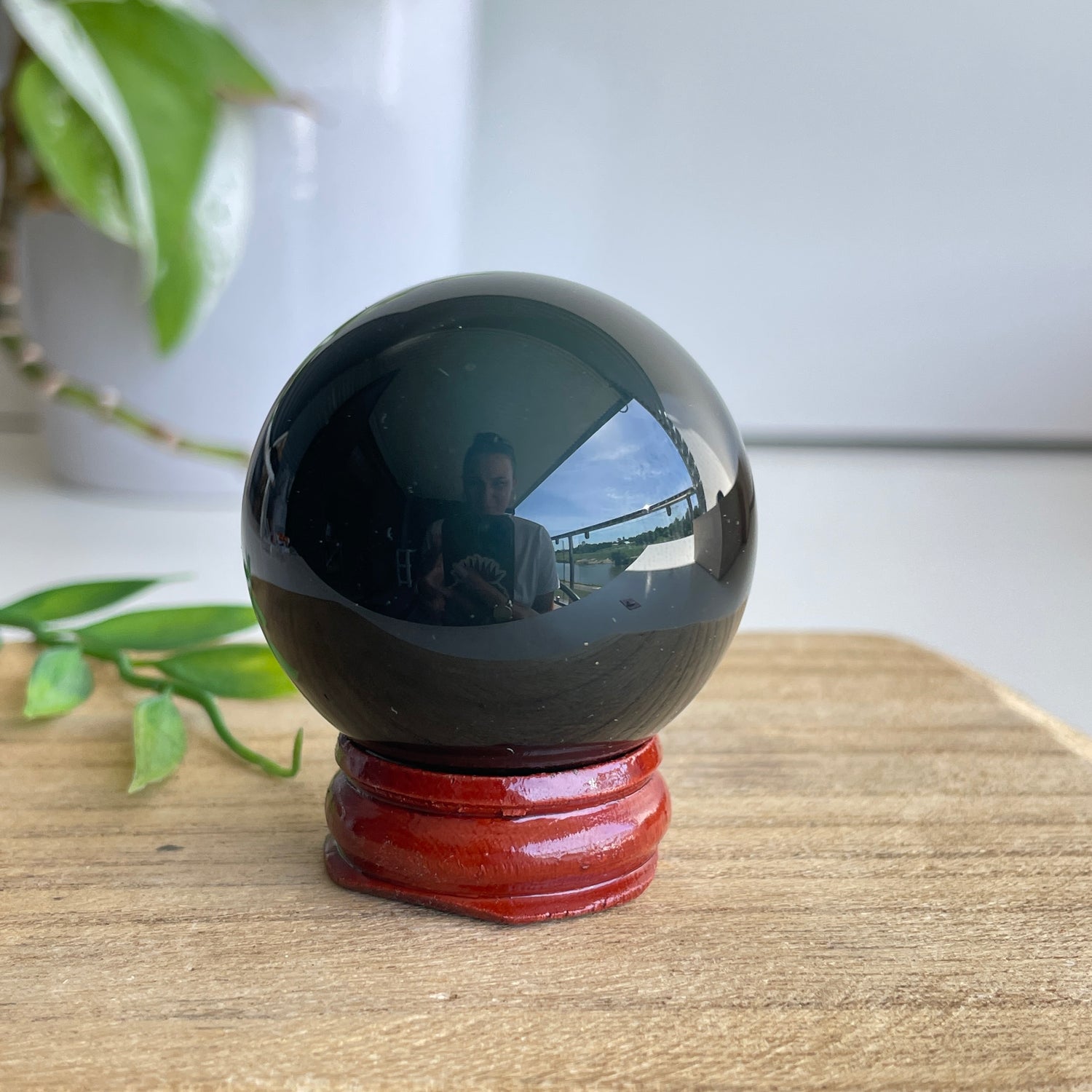 Rainbow Obsidian Sphere 4.3cm