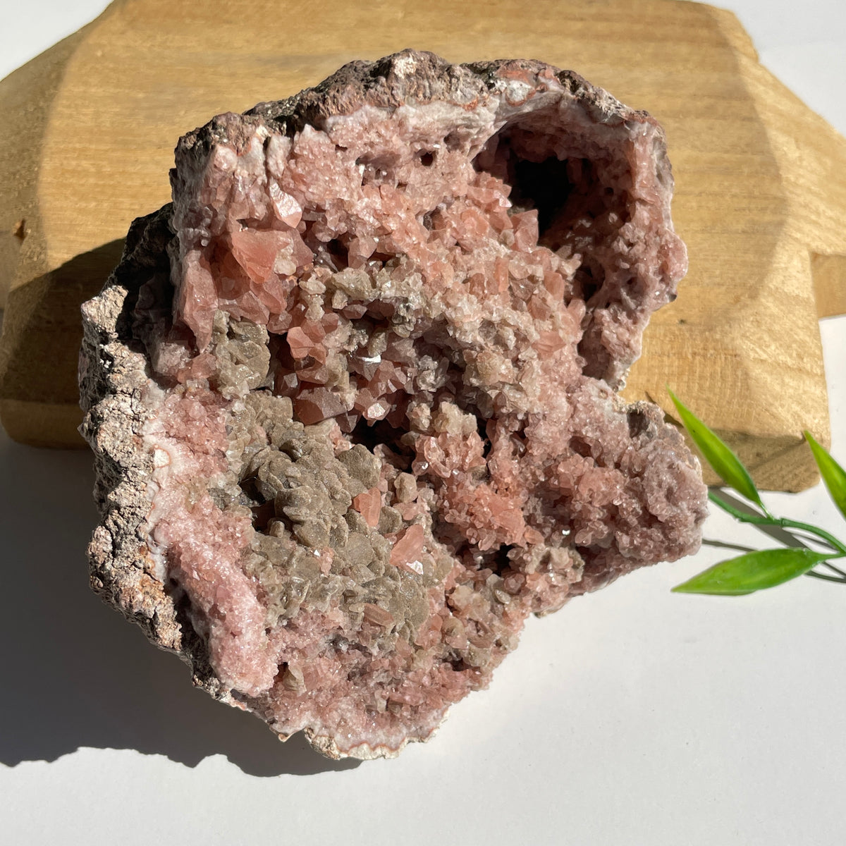 Pink Amethyst Geode 490g