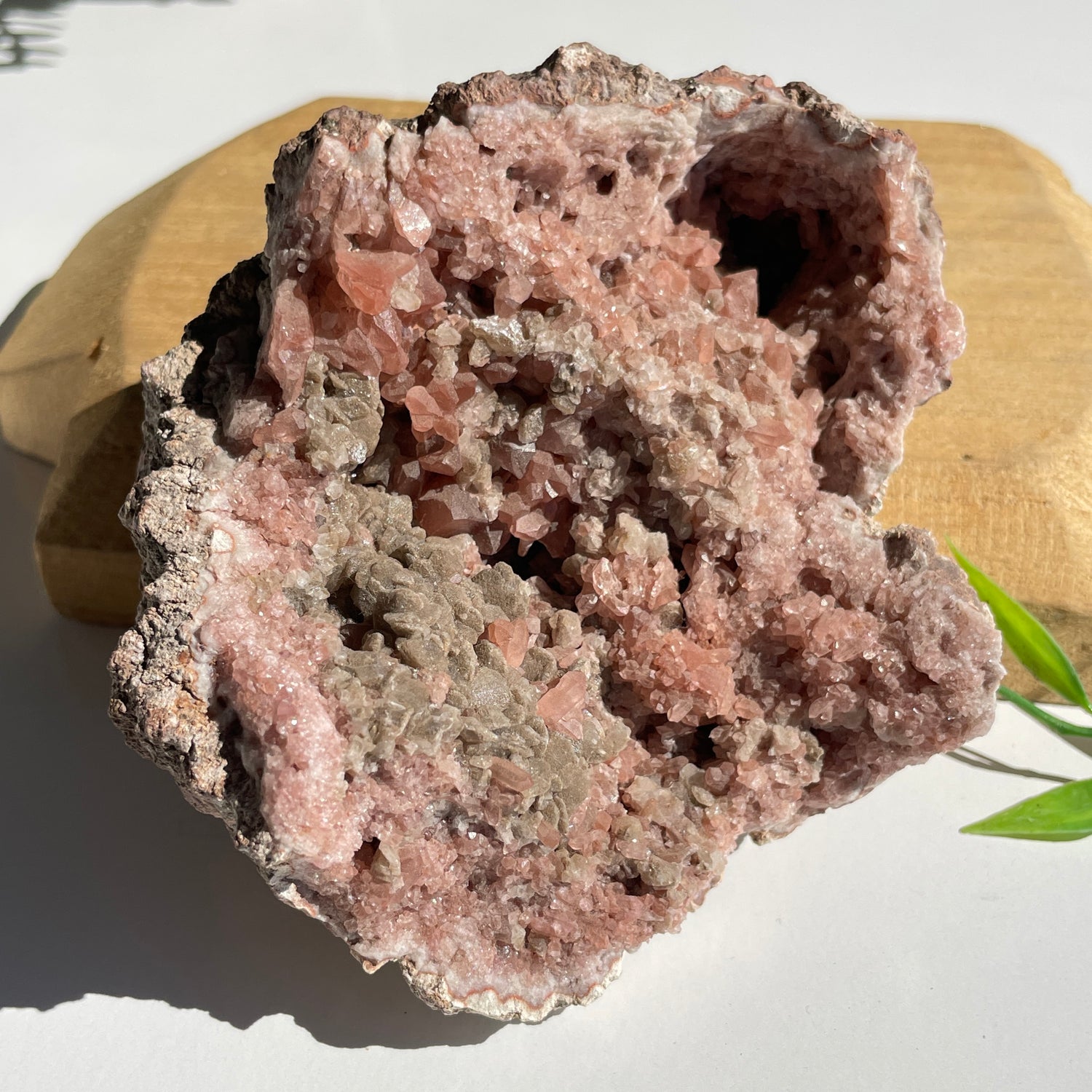 Pink Amethyst Geode 490g