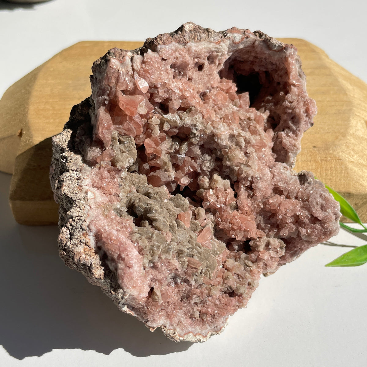Pink Amethyst Geode 490g