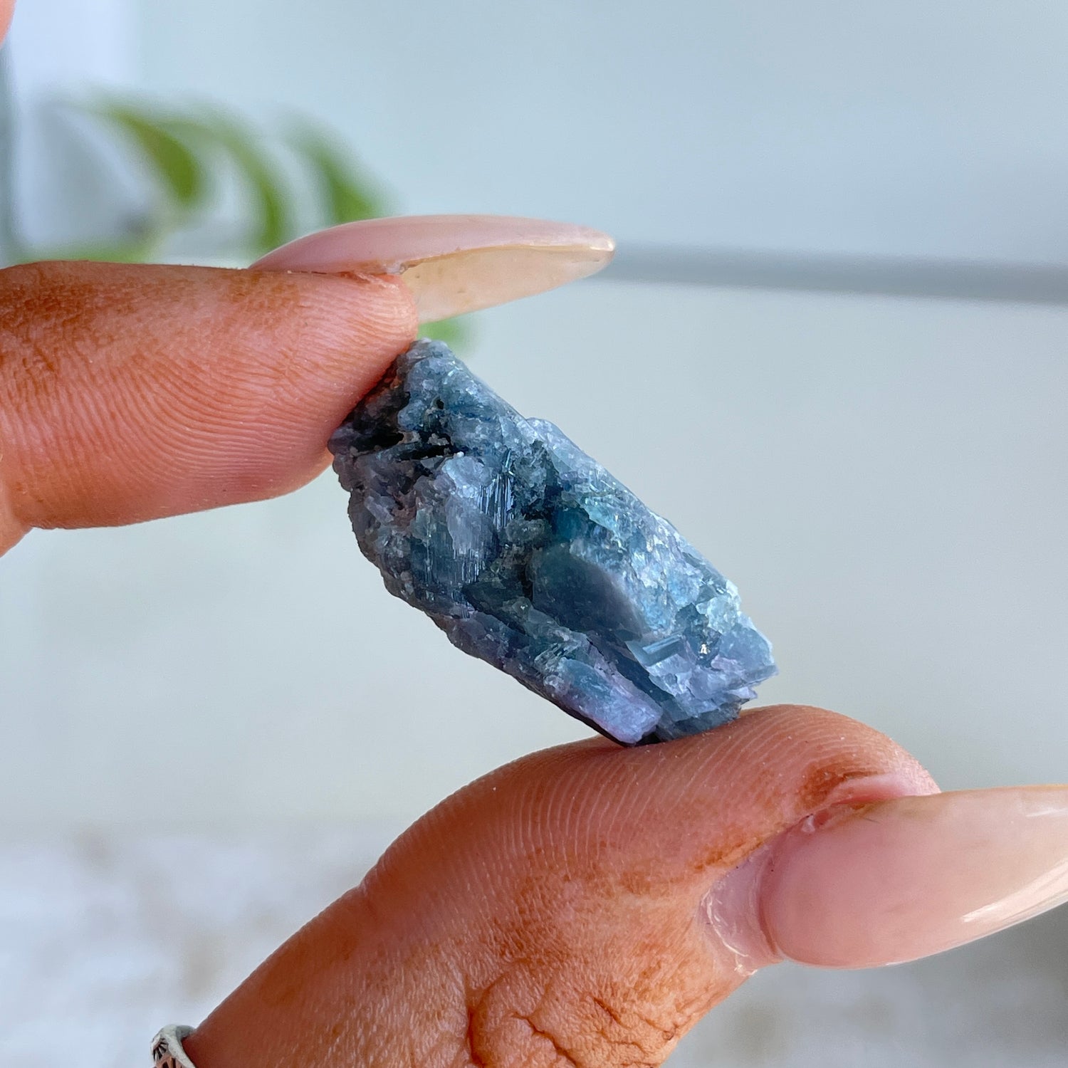 Blue Tourmaline Cluster 4.73g