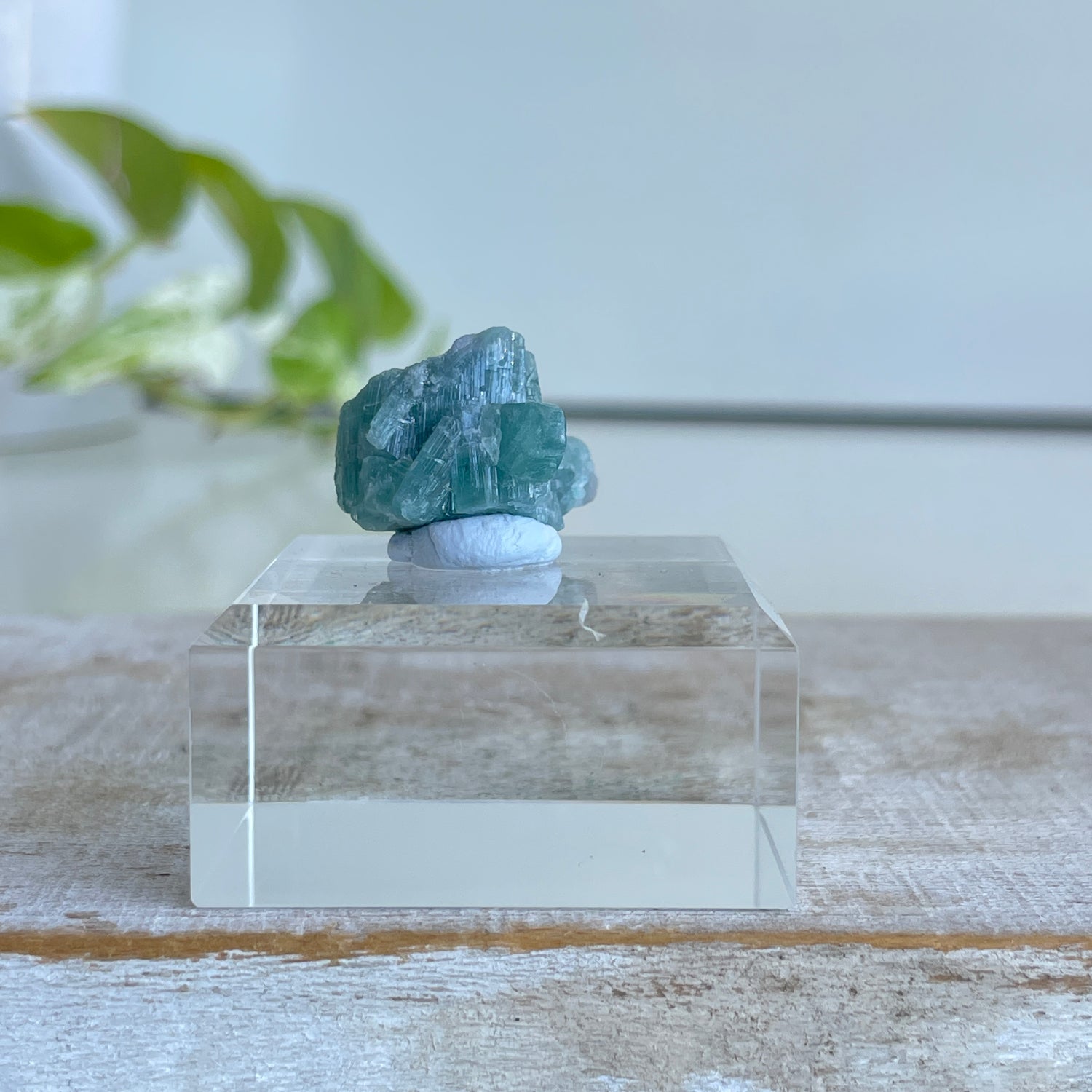Blue Tourmaline Cluster 5.68g