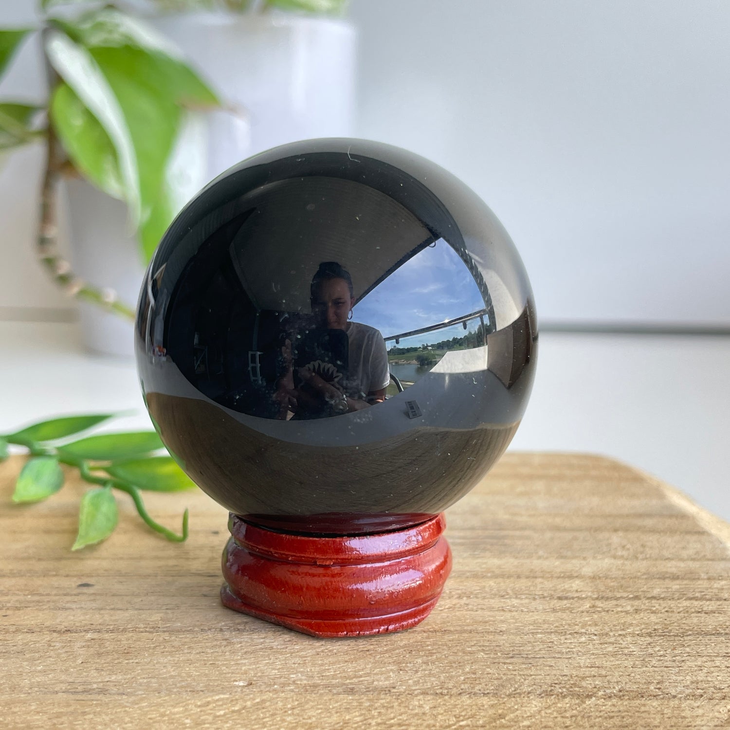 Rainbow Obsidian Sphere 5cm