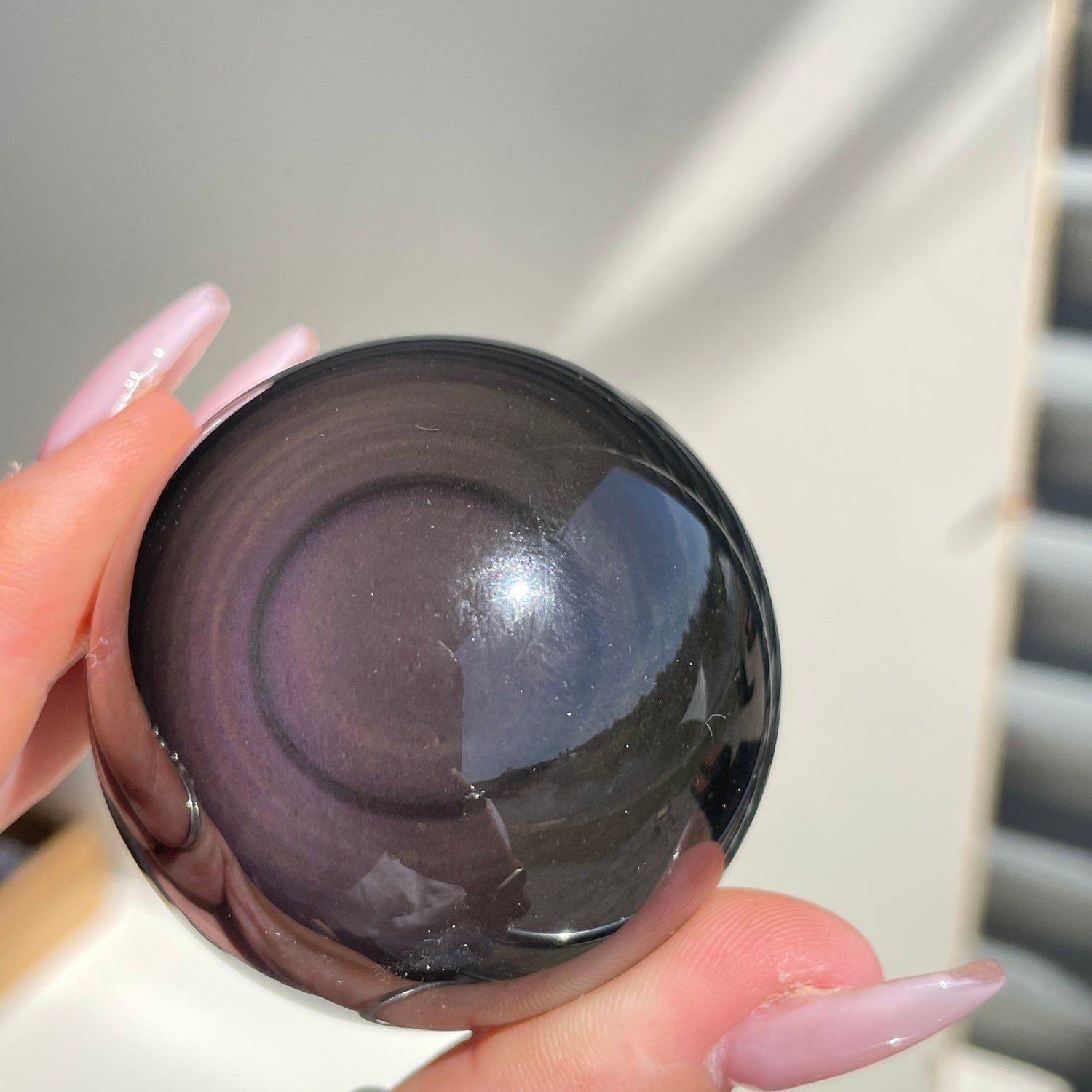Rainbow Obsidian Sphere 5cm