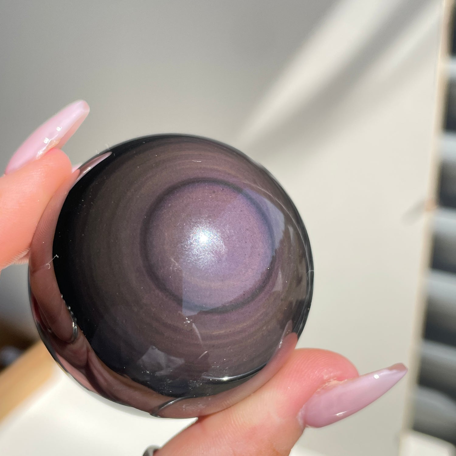 Rainbow Obsidian Sphere 5cm