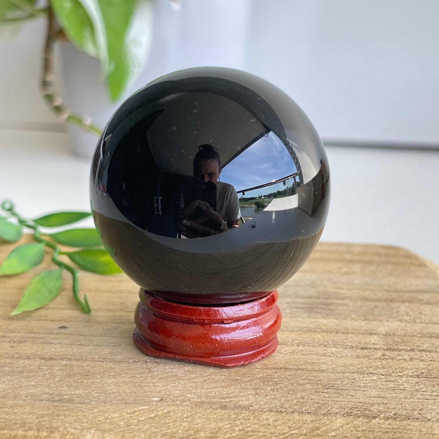 Rainbow Obsidian Sphere 4.7cm