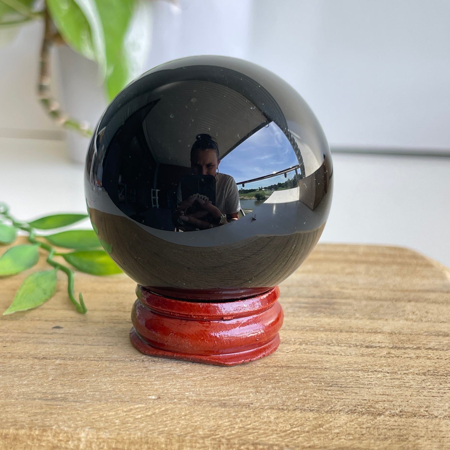 Rainbow Obsidian Sphere 4.7cm