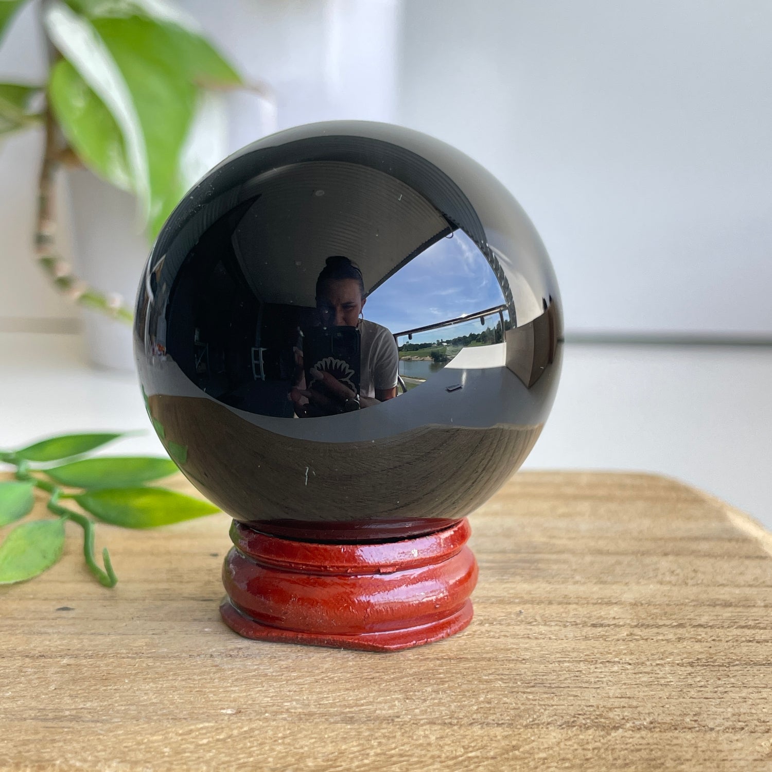 Rainbow Obsidian Sphere 4.9cm