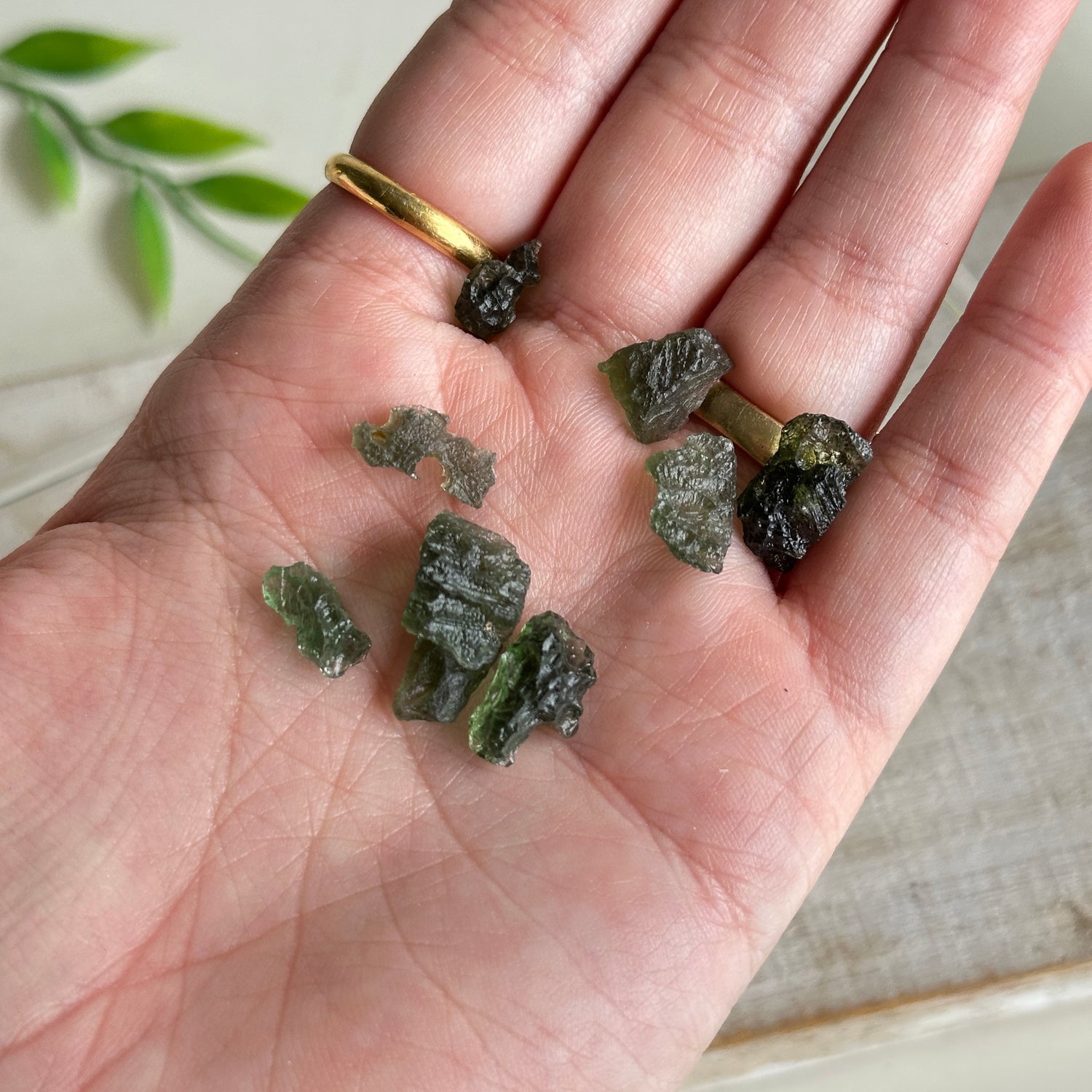 Moldavite Pce 0-1g