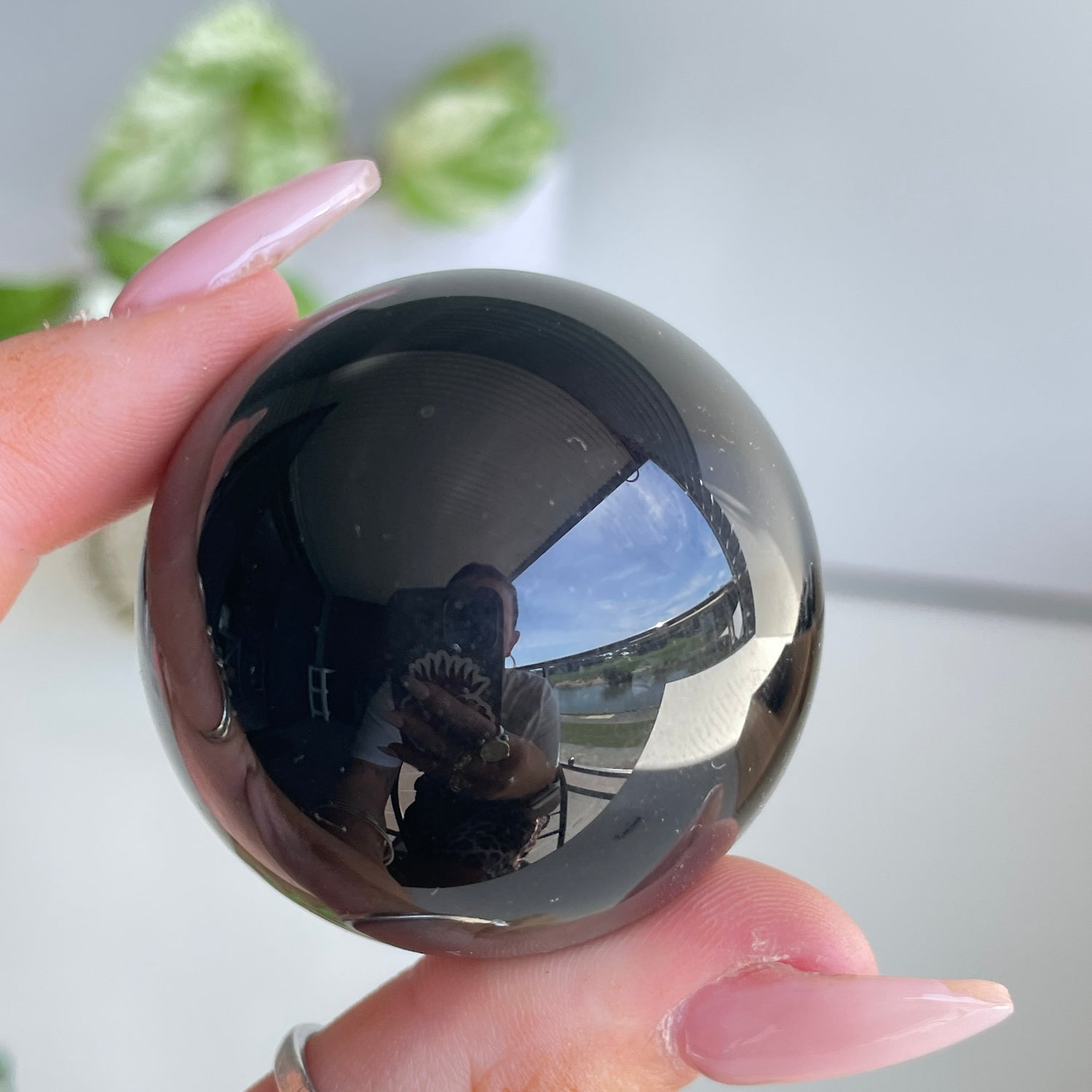 Rainbow Obsidian Sphere 4.3cm