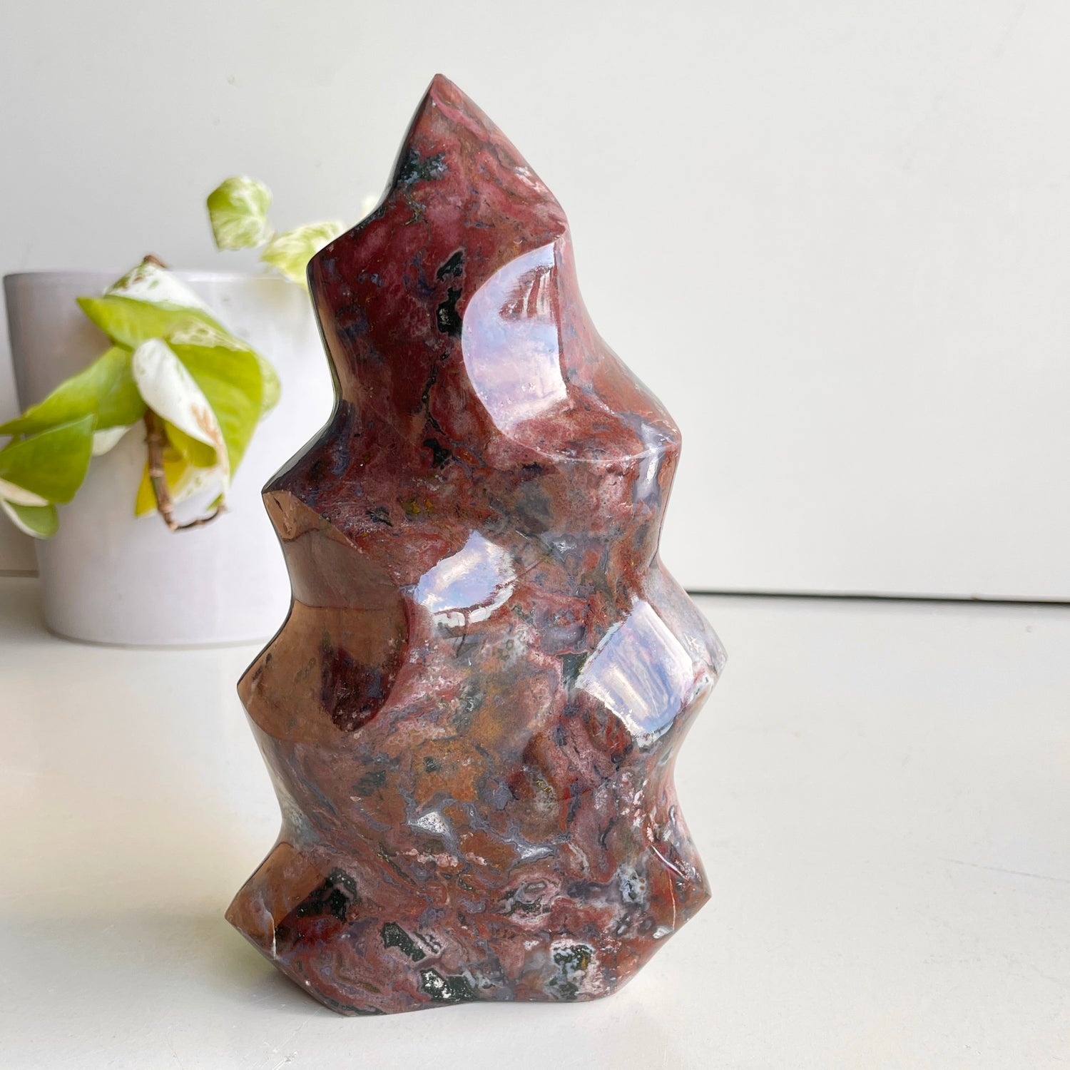 Ocean Jasper Flame 17cm