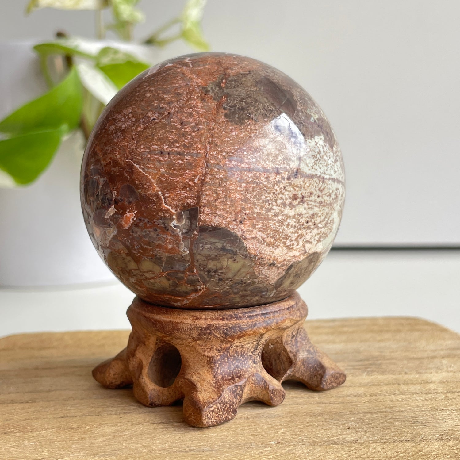 Money Agate Sphere 6.2cm