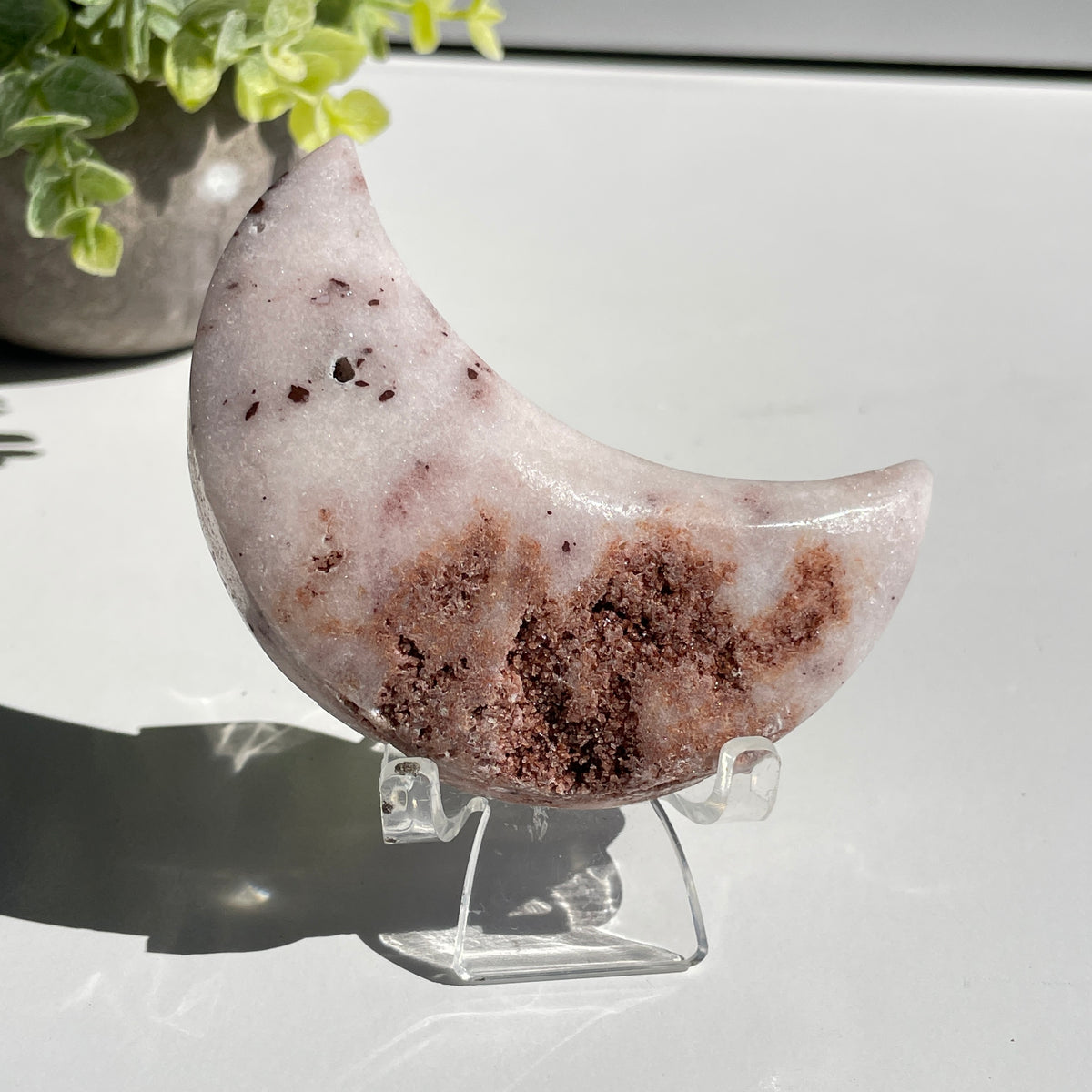 Pink Amethyst Moon 172g