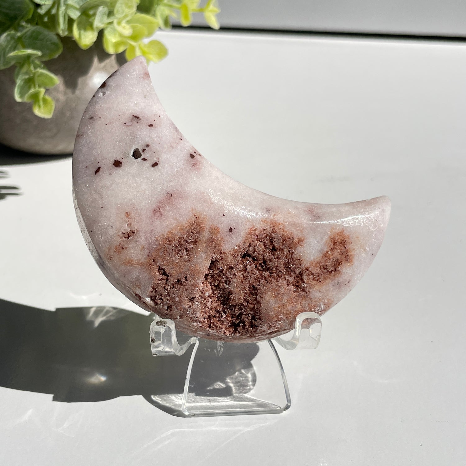 Pink Amethyst Moon 172g