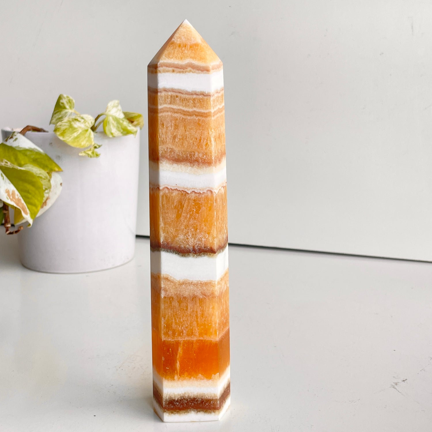 Orange Calcite Generator 22.1cm