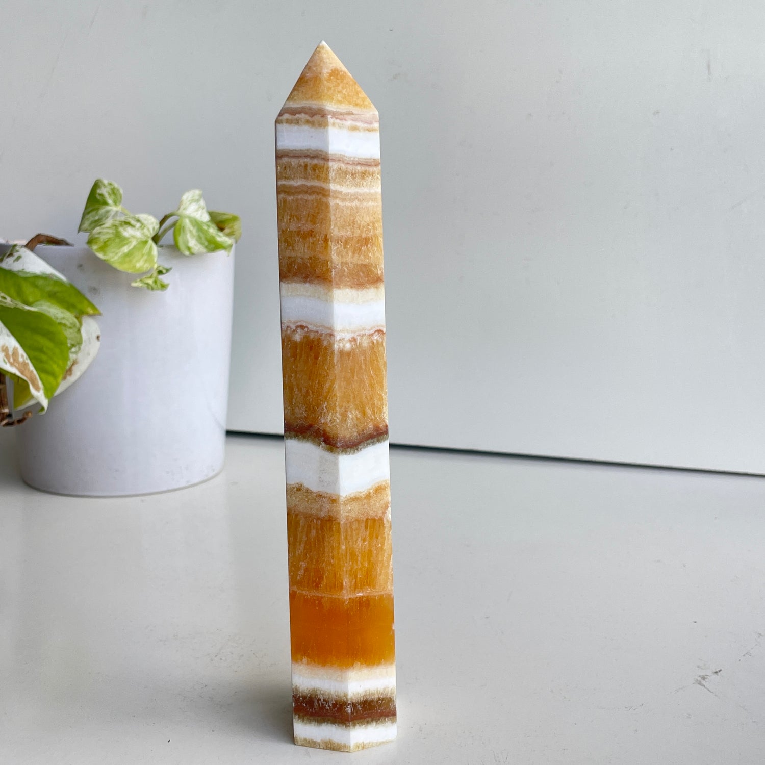 Orange Calcite Generator 22.1cm