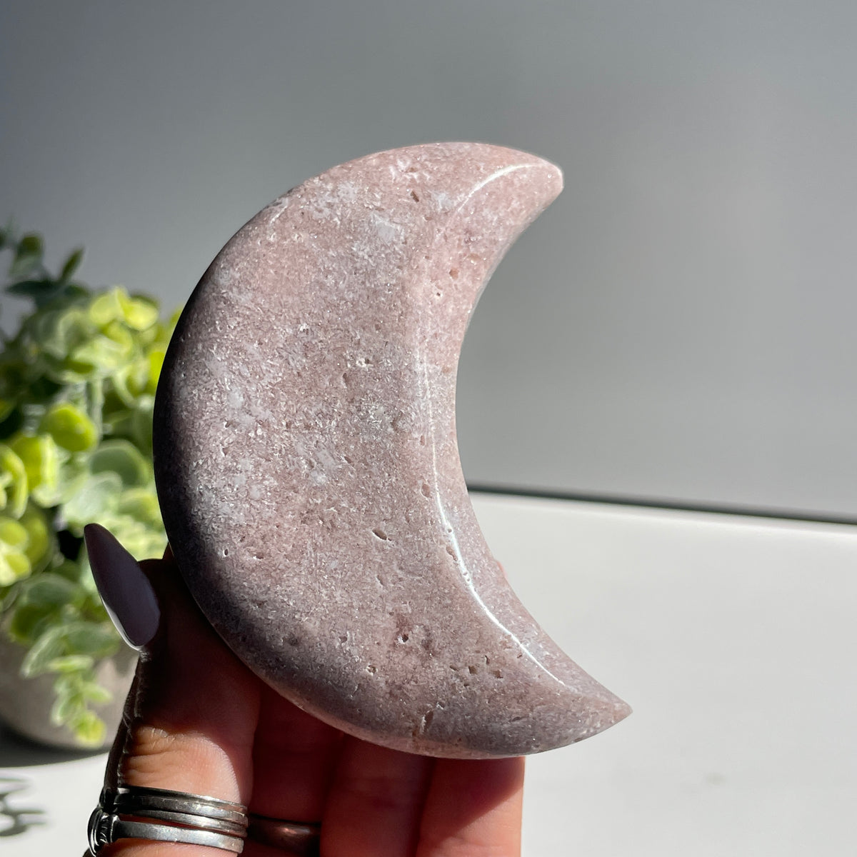 Pink Amethyst Moon 183g