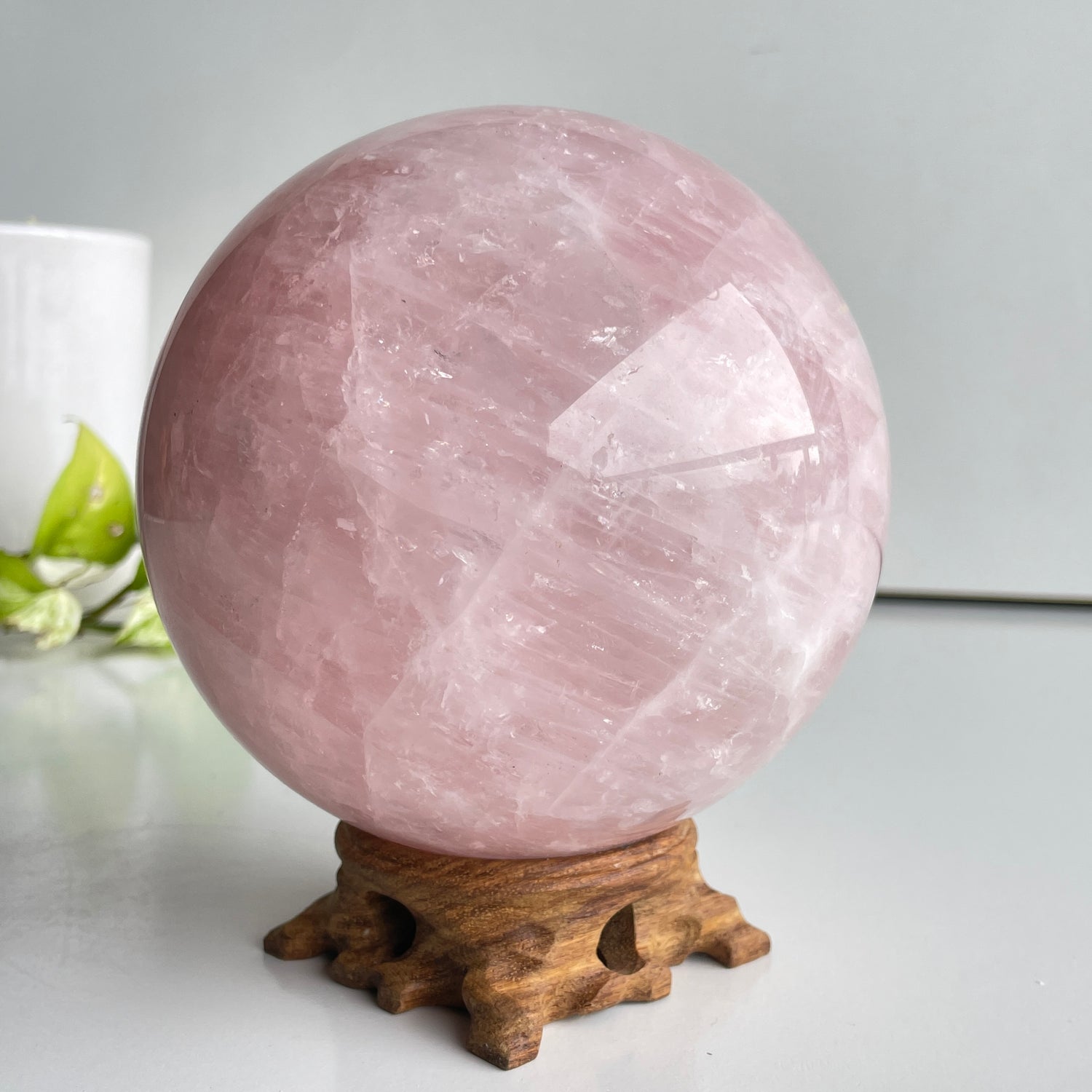 Rose Quartz Sphere 12.5cm