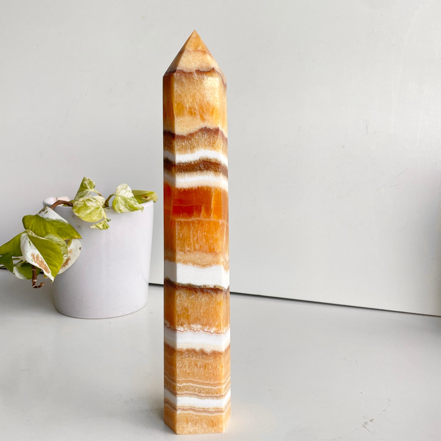 Orange Calcite Generator 31.3cm