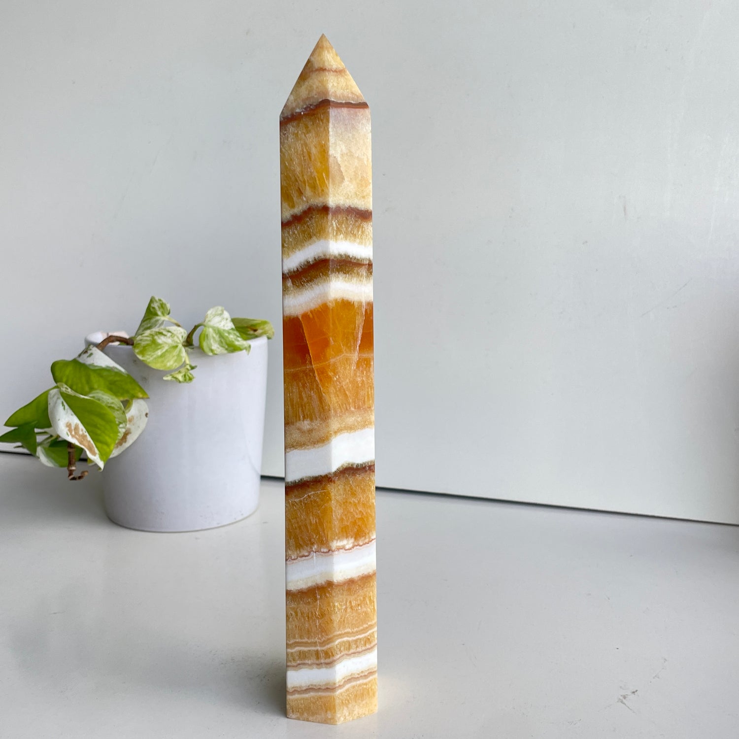 Orange Calcite Generator 31.3cm