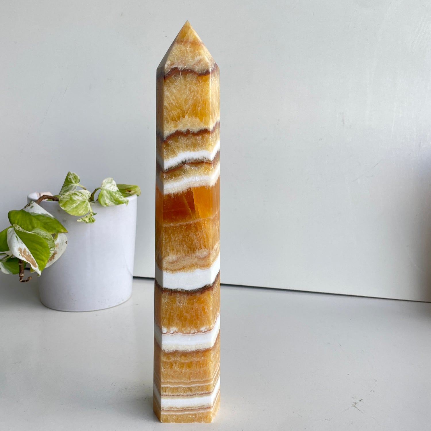 Orange Calcite Generator 31.3cm