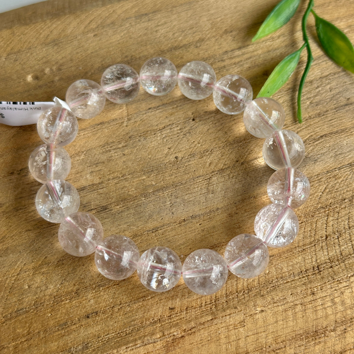 Pink Himalayan Quartz Beaded Bracelet