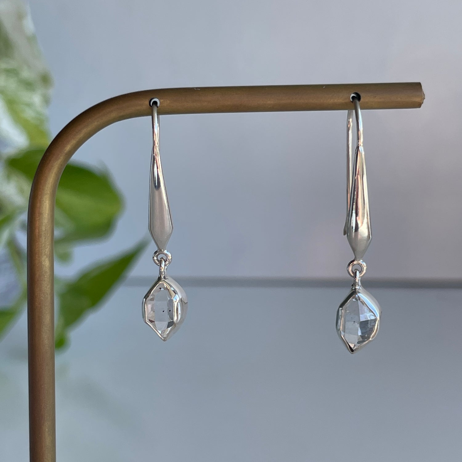 Herkimer Diamond Earrings 018