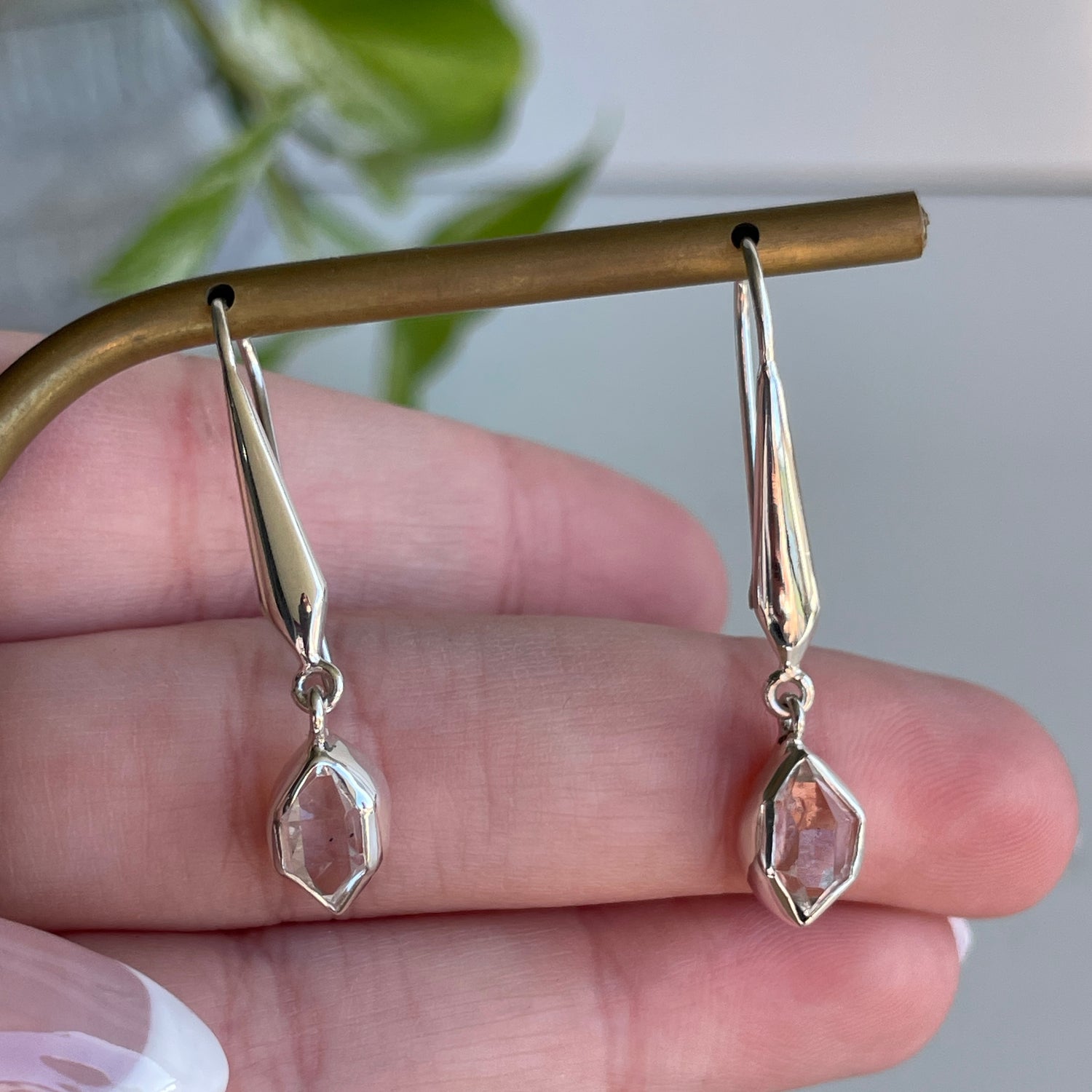 Herkimer Diamond Earrings 018