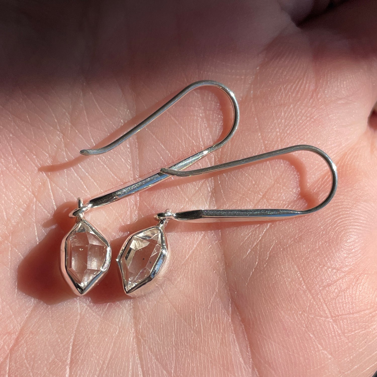 Herkimer Diamond Earrings 018