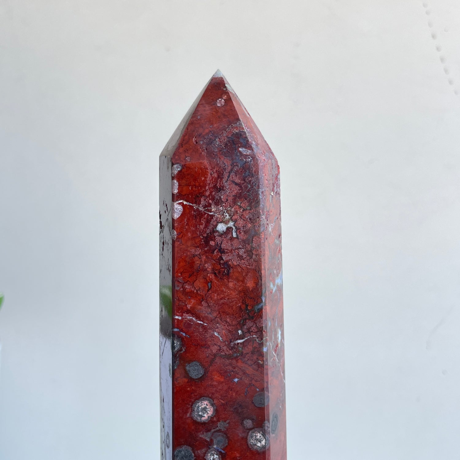 Plum Blossom Jasper Generator 30cm