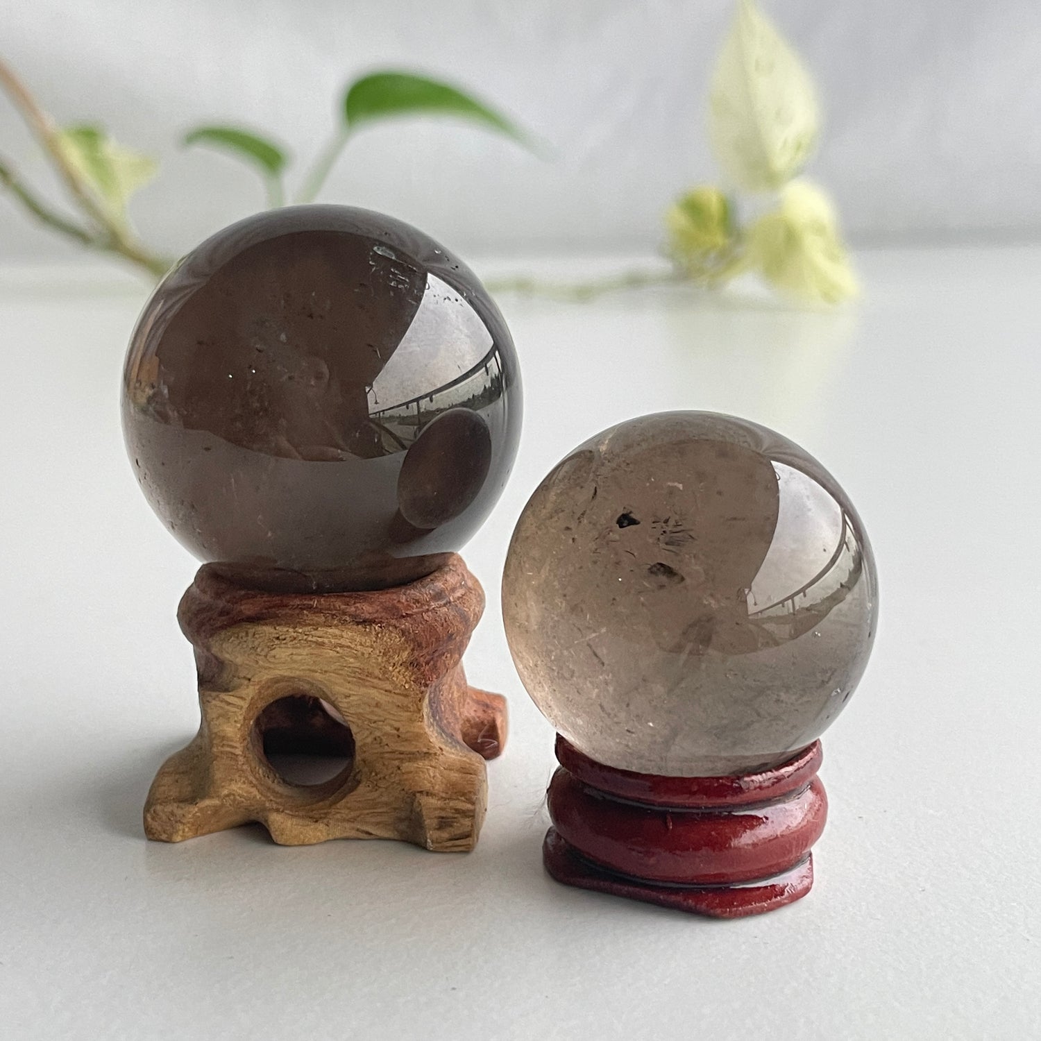 Smoky Quartz Sphere Assorted