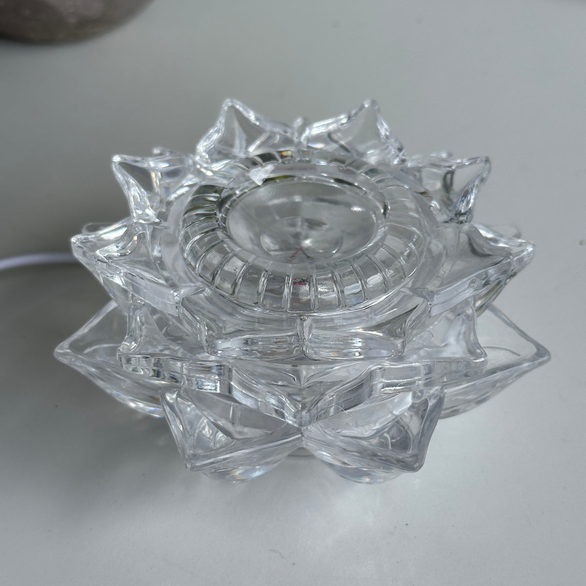 Clear Lotus USB LED Light Coloured
