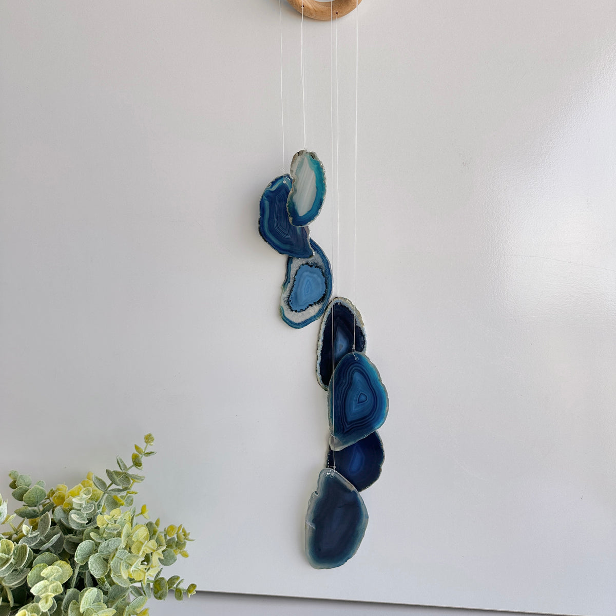 Blue Agate Wind Chimes