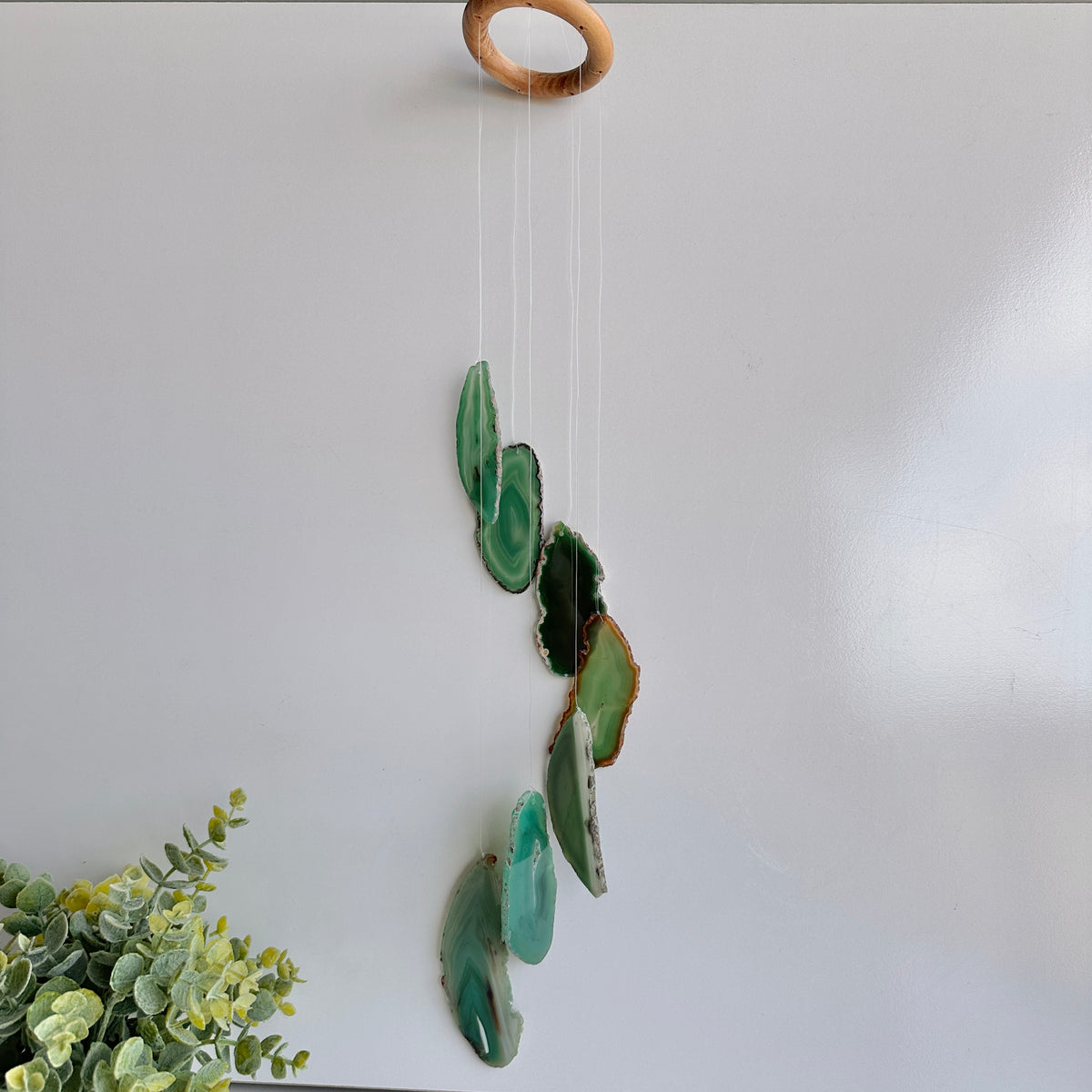 Green Agate Wind Chimes