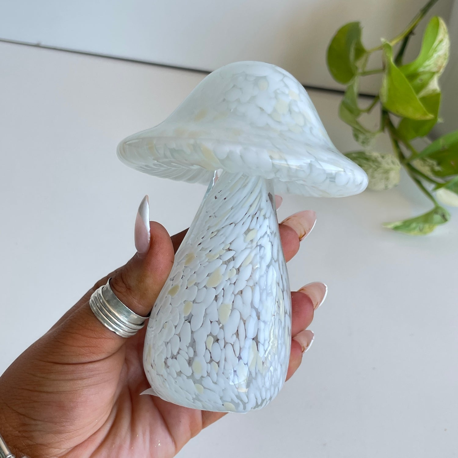 Mottie Glass Mushroom Sml OD1951