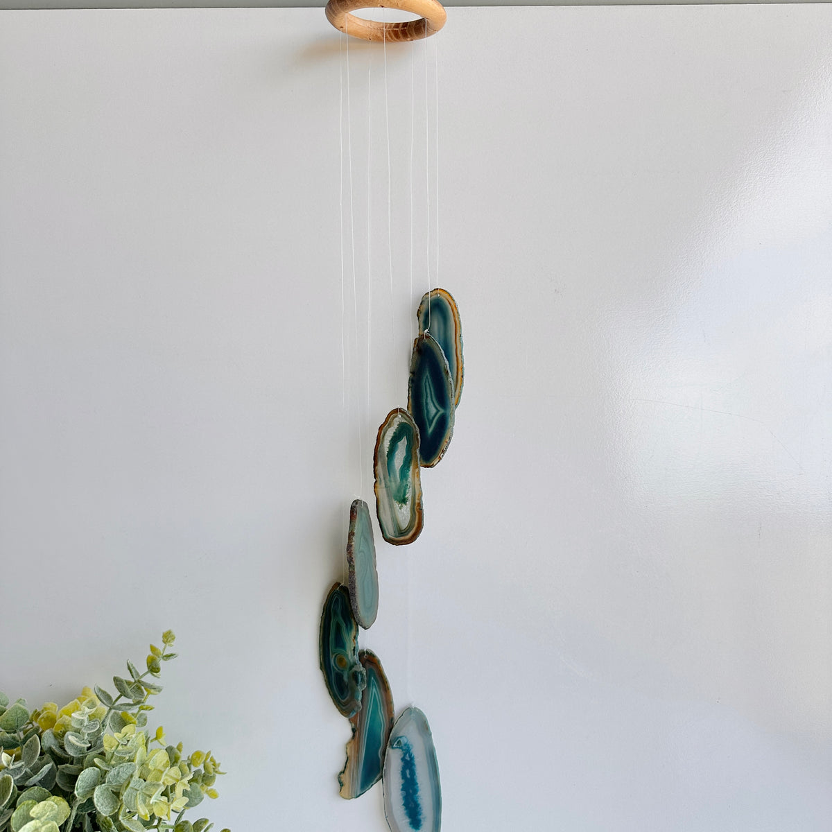 Aqua Agate Wind Chimes
