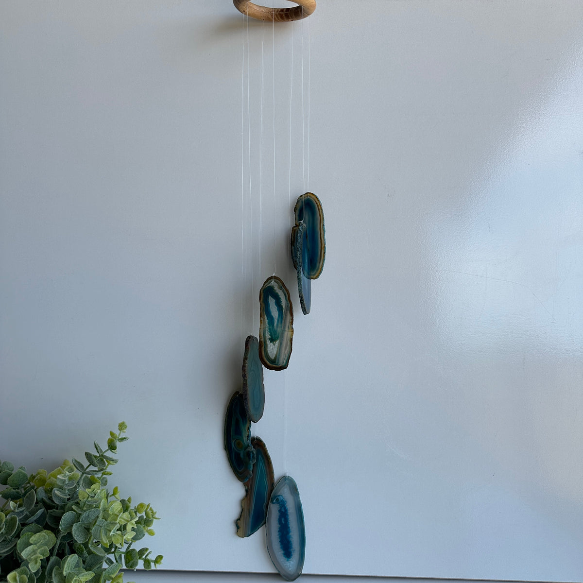 Aqua Agate Wind Chimes