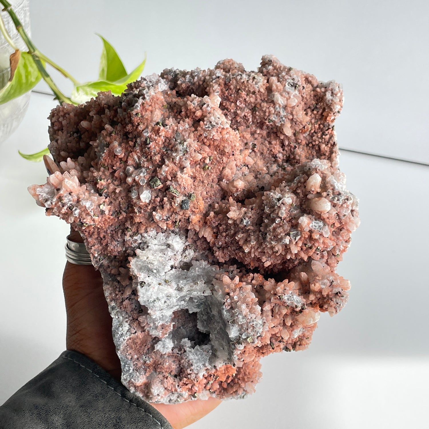 Pyrite & Quartz Cluster 1.254kg