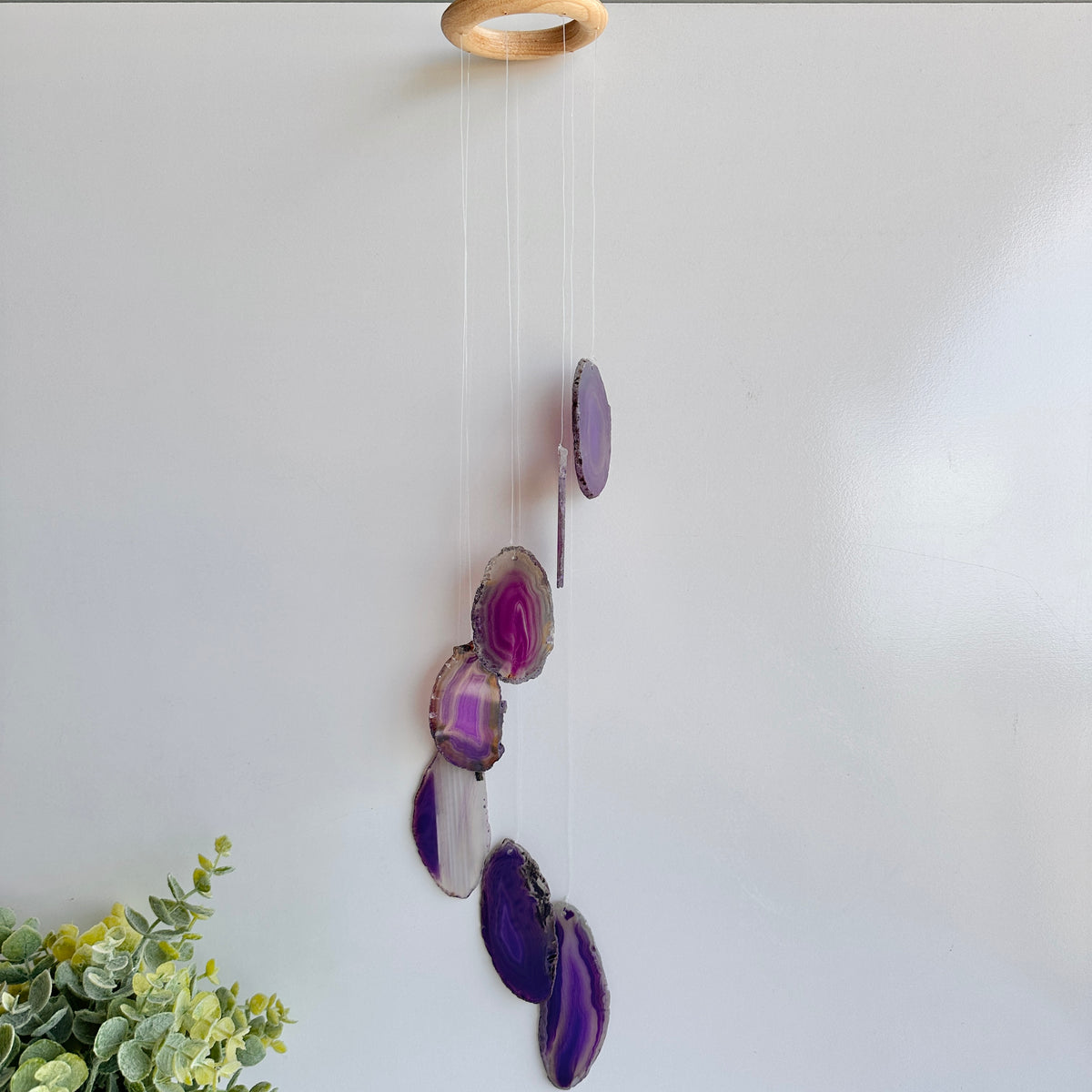 Purple Agate Wind Chimes