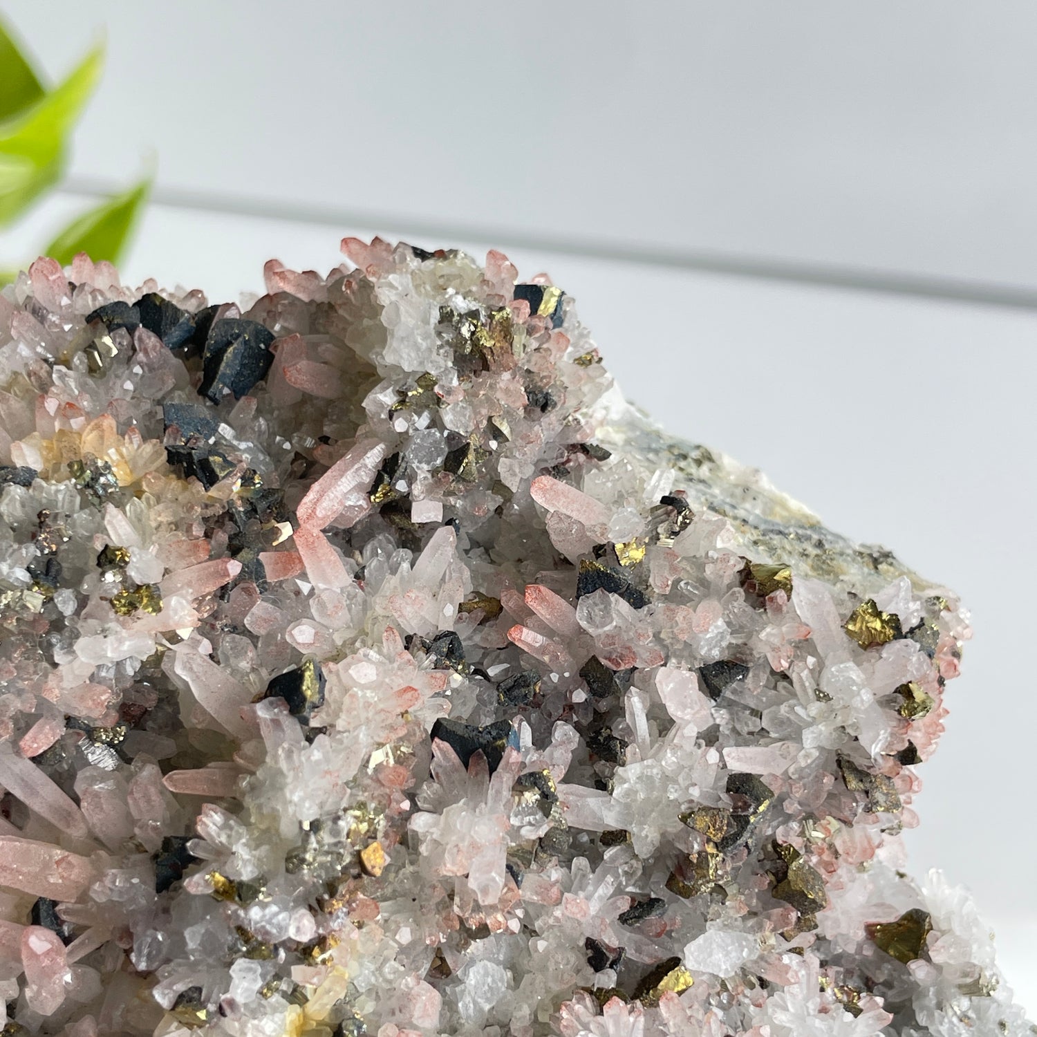 Pyrite & Quartz Cluster 1.180kg