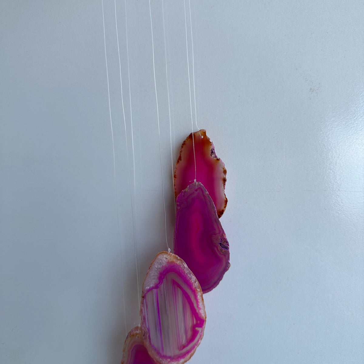 Pink Agate Wind Chimes
