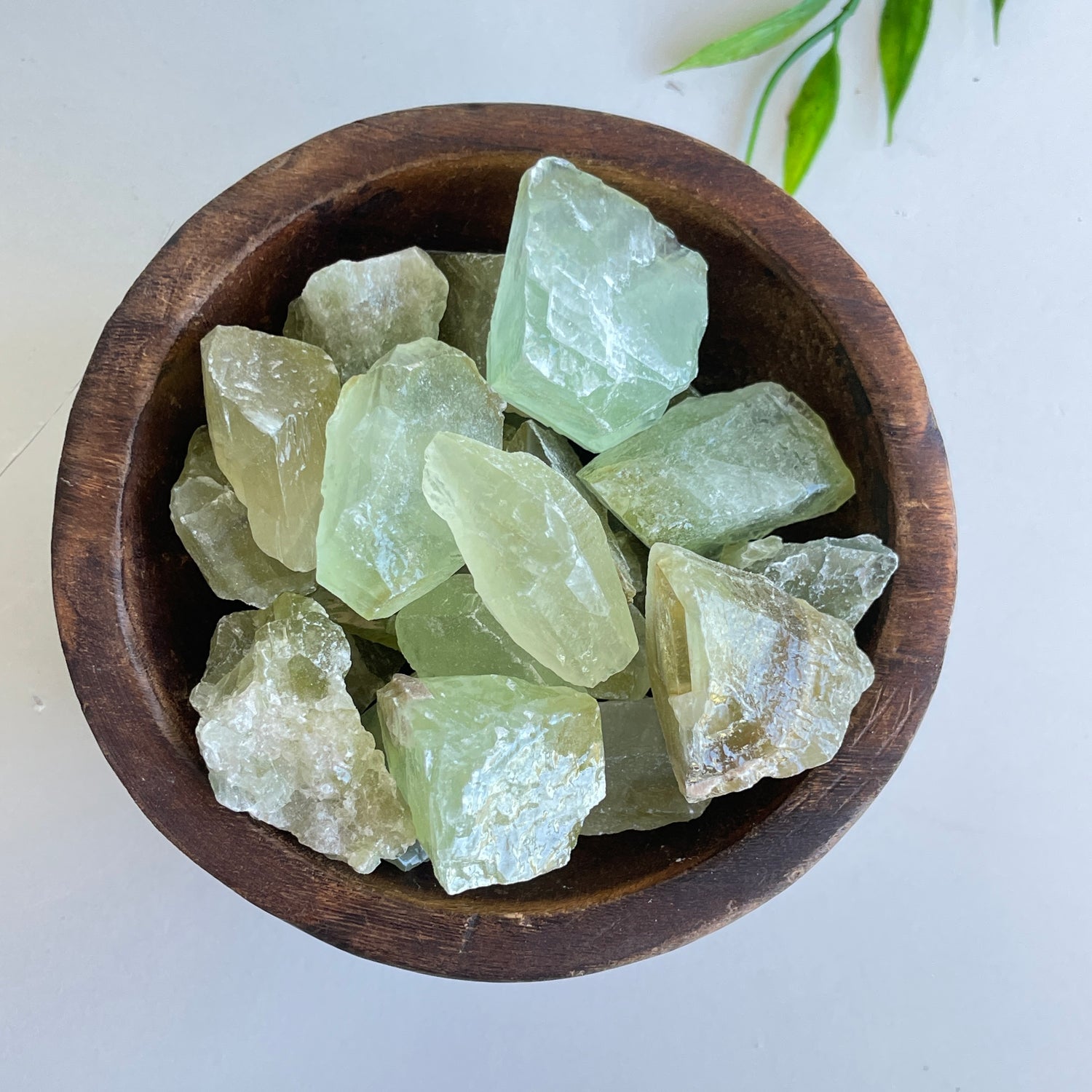 Green Calcite Chunk