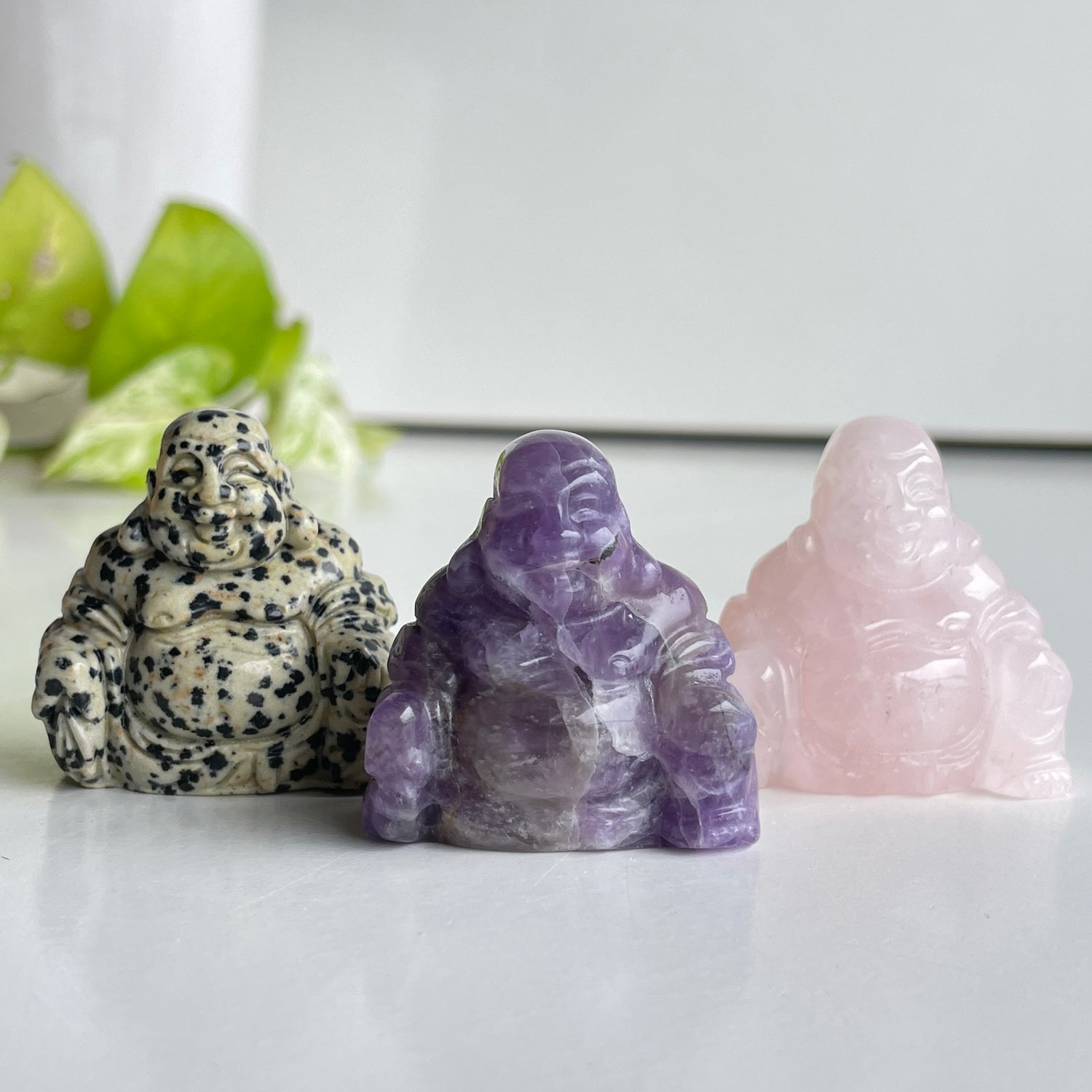 Crystal Happy Buddha Assorted